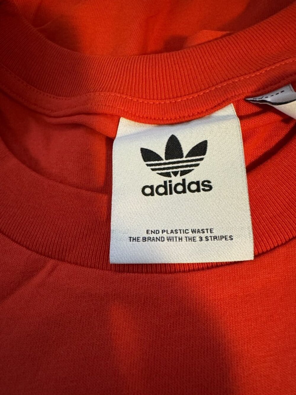Adidas Men Original Trefoil Forever T-Shirt Red Size 2XL new - Picture 5 of 11